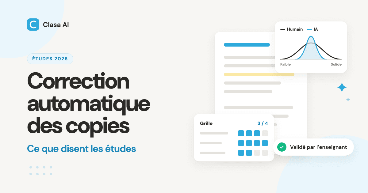 Correction automatique des copies par l’IA : ce que disent les études